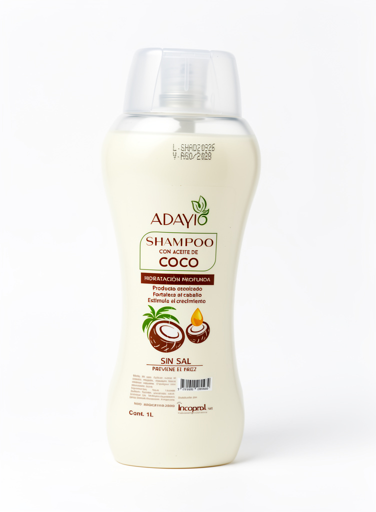 Adayio Shampoo  de Coco 1lt.