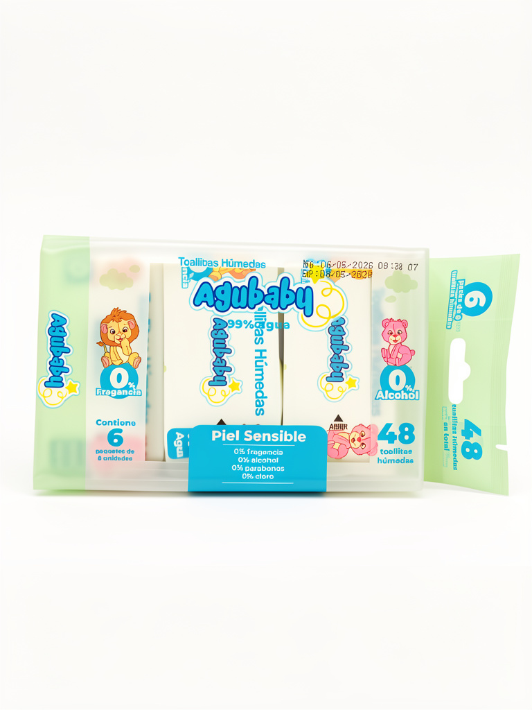 Mini toallitas húmedas Agubaby