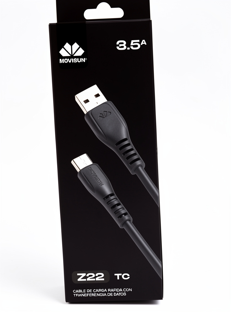 CABLE MOVISUN NEGRO TIPO C Z22