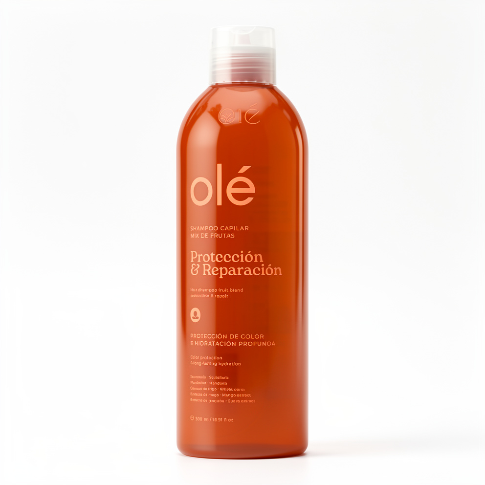 Shampoo Capilar Mix De Frutas Protección Y Reparación