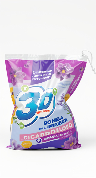 DETERGENTE 3D EXPLOSION LAVANDA Y FLORES X 1000G
