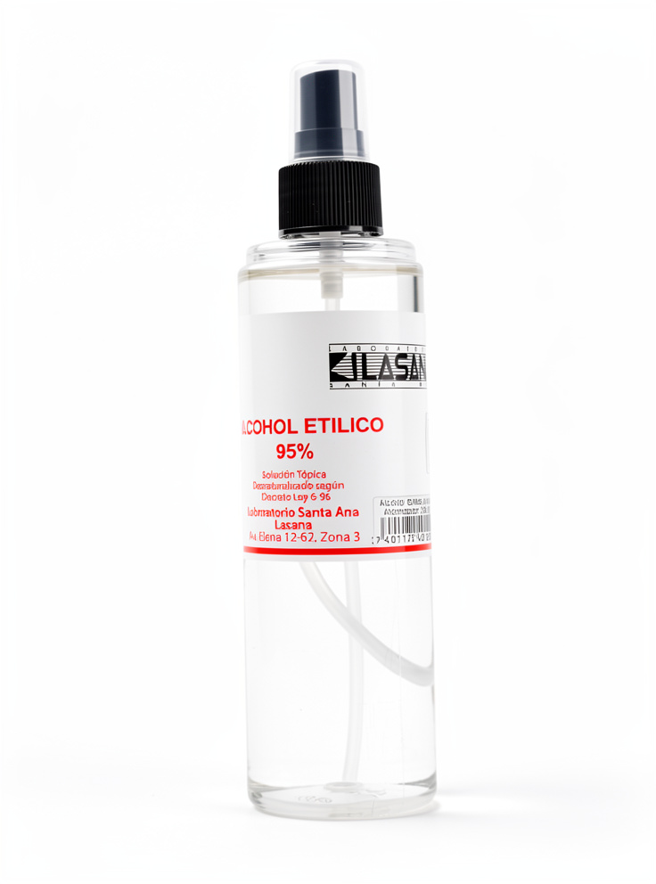 Alcohol etilico Lassana al 95% atomizador * 250 ml