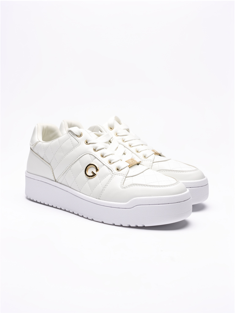 Guess blanco/ dorado
