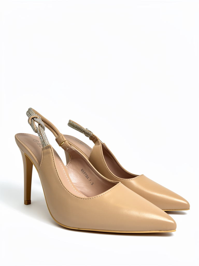 Estileto beige berness alto
