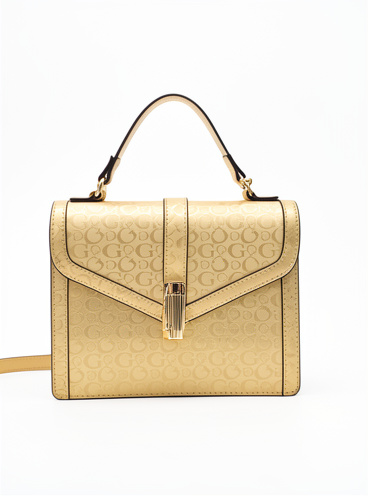 Cartera Guees dorada dama