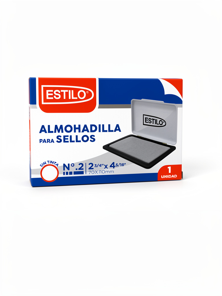 Almohadilla para sellos sin tinta
