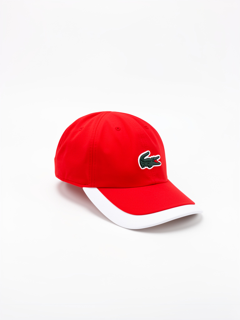 Boné Lacoste Sport Vermelho/Branco