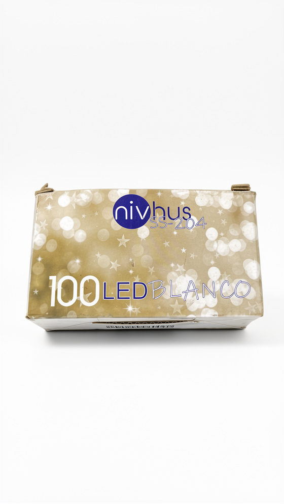 LUCES LED DE NAVIDAD 100 LED NIVHUS SS-204