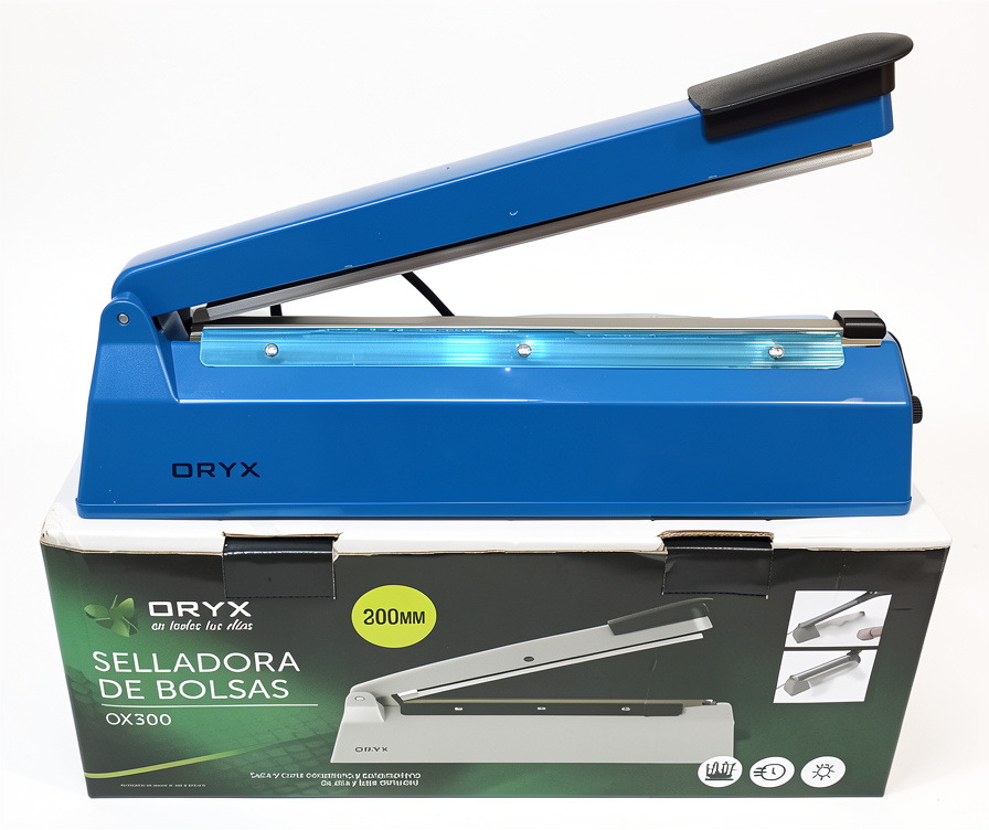 SELLADORA DE BOLSAS 200MM ORYX OX200