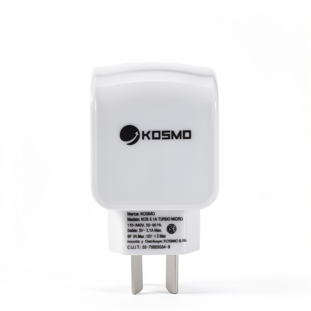 CARGADOR KOSMO TIPO C 3.1A