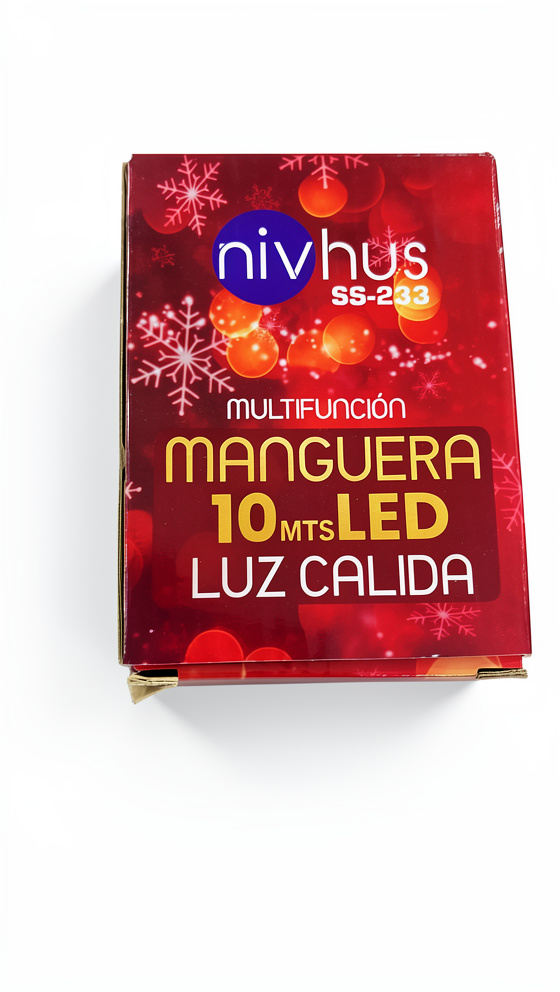 MANGUERA LUZ LED 10M NIVHUS SS-233