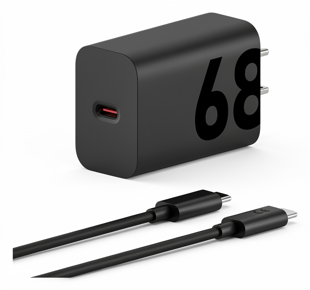 CARGADOR TIPO C MOTOROLA TURBOPOWER 68W