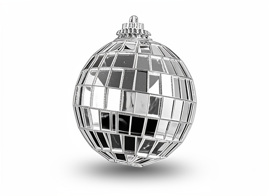 Adorno bola de boliche 4cm x6u