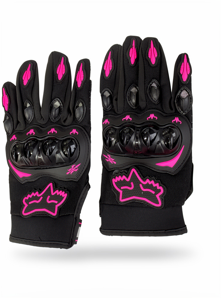 guante fox pro rosado S