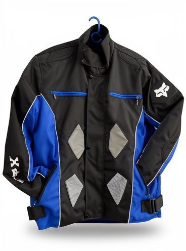 Chaqueta Alf Proteccion NEGRA AZUL XL Caballero