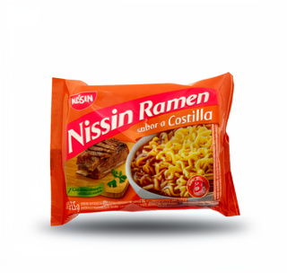 Pasta Precocida Nissin Ramen Sabor a Costilla x 85gr