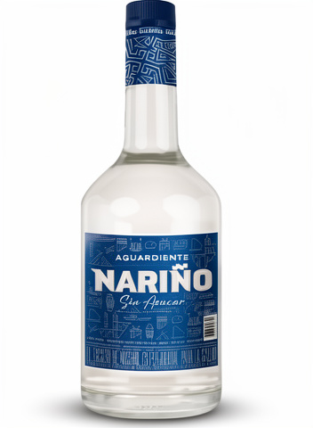 Aguardiente Nariño Sin Azucar 750ml x12 uds