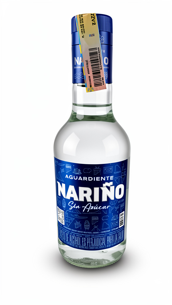 UNIDAD Aguardiente Nariño Azul 375ml