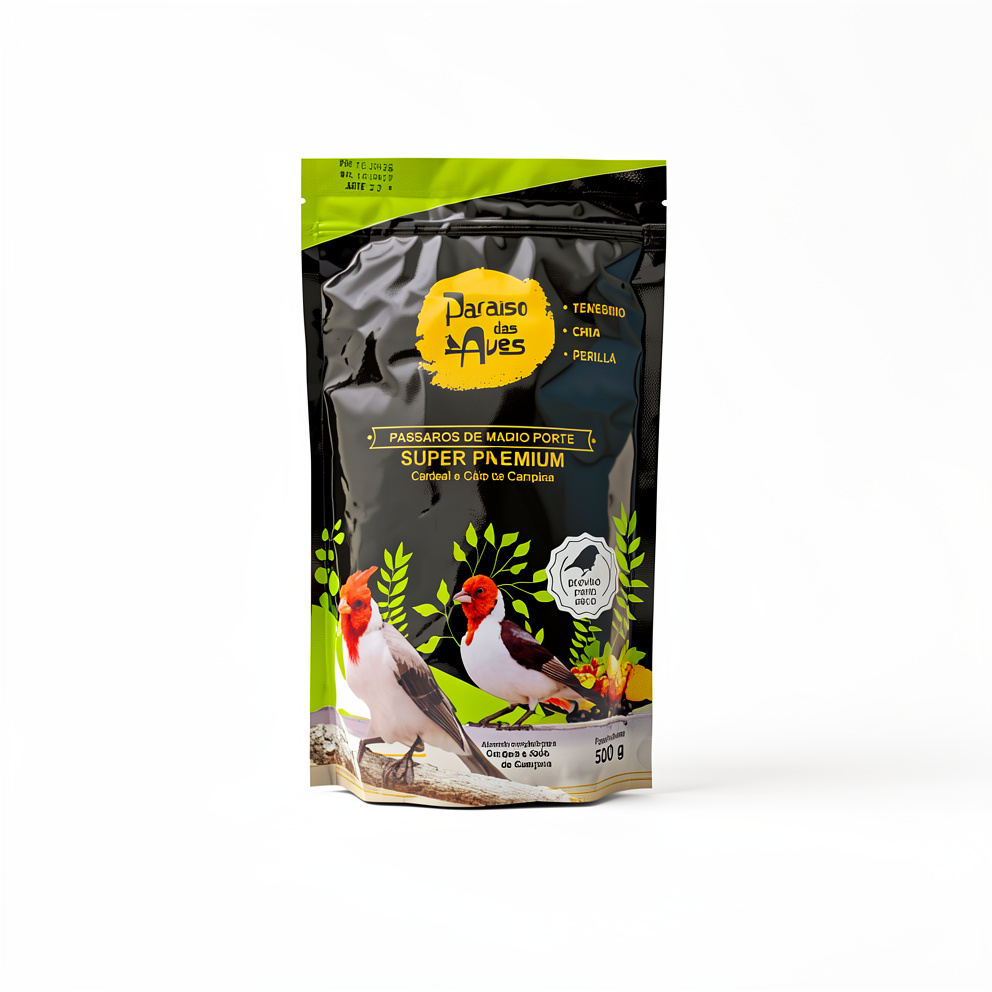 Paraiso das aves (cardeal, galo de campina) 500g
