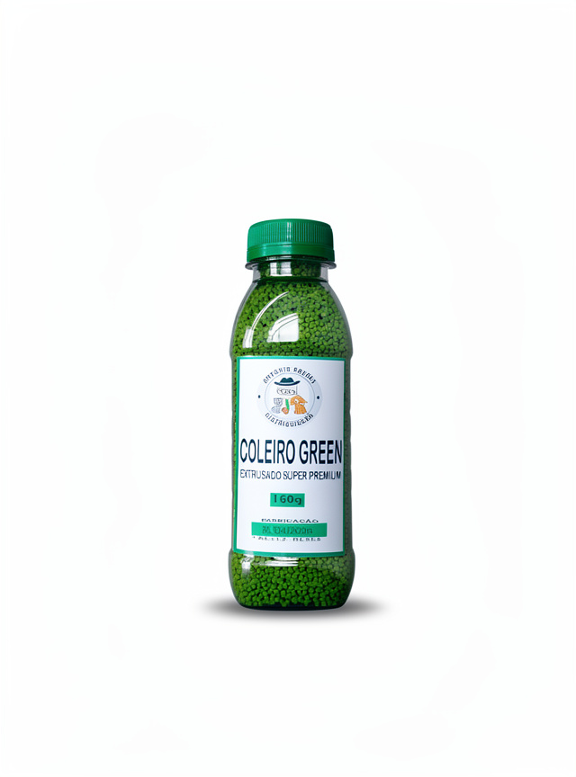 Coleiro green extrusado super premium