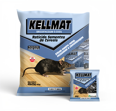 Raticida semente KELLMAT 25G