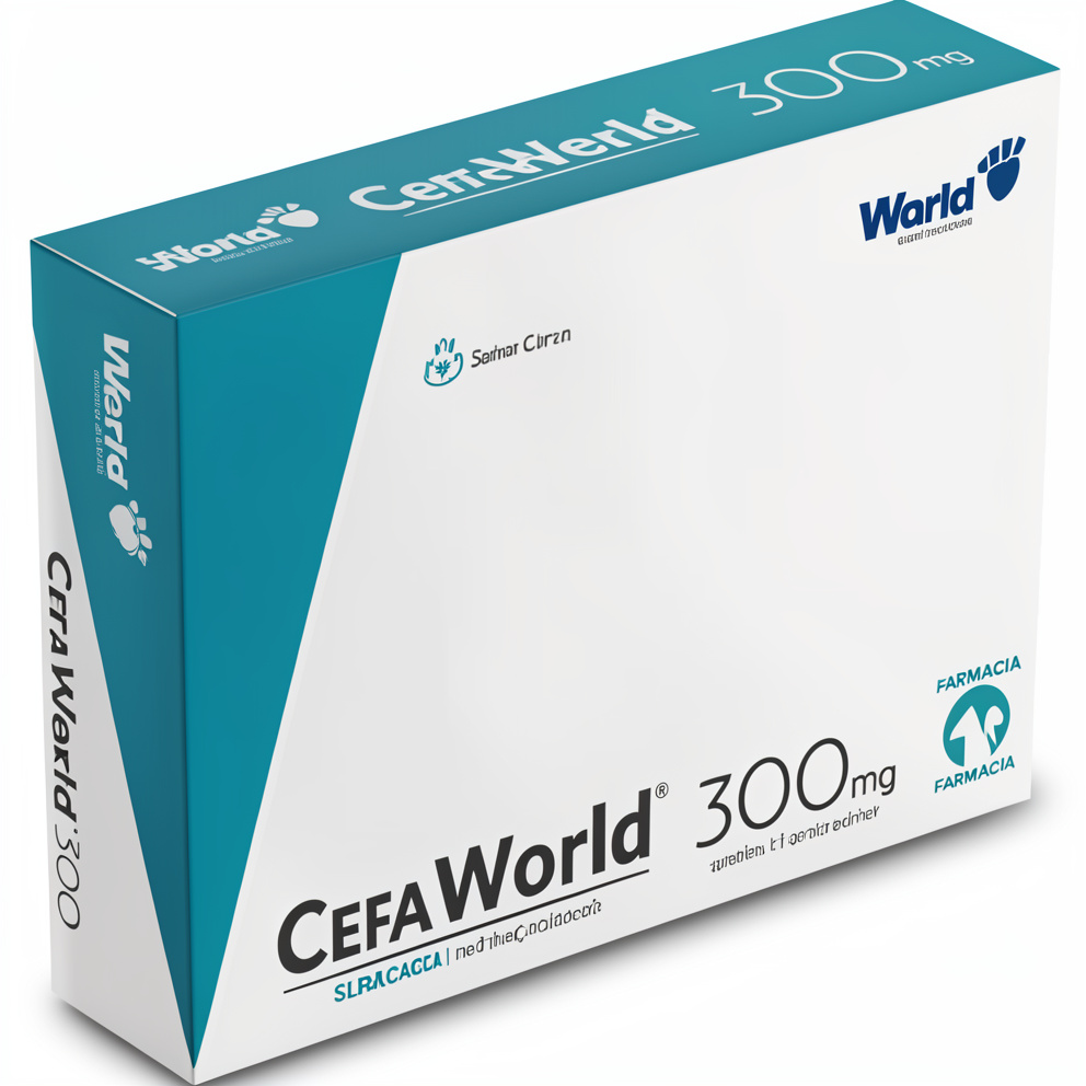 Cefalexina world 300mg