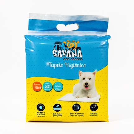 Tapete hig. PCT COM 30unds 60x60cm savana