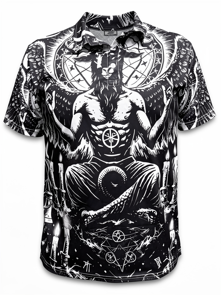 CC04 Camisa de Baphomet