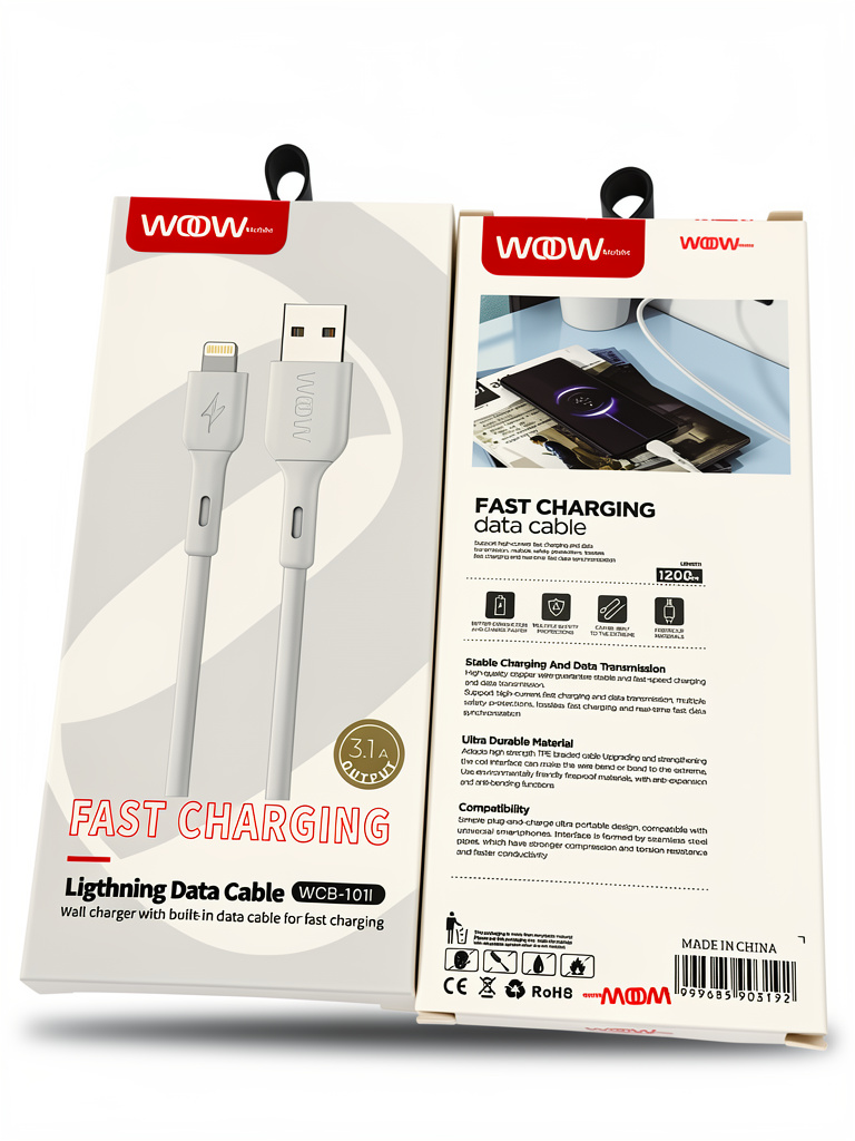 CABLE WOOW IPHONE WCB-101I
