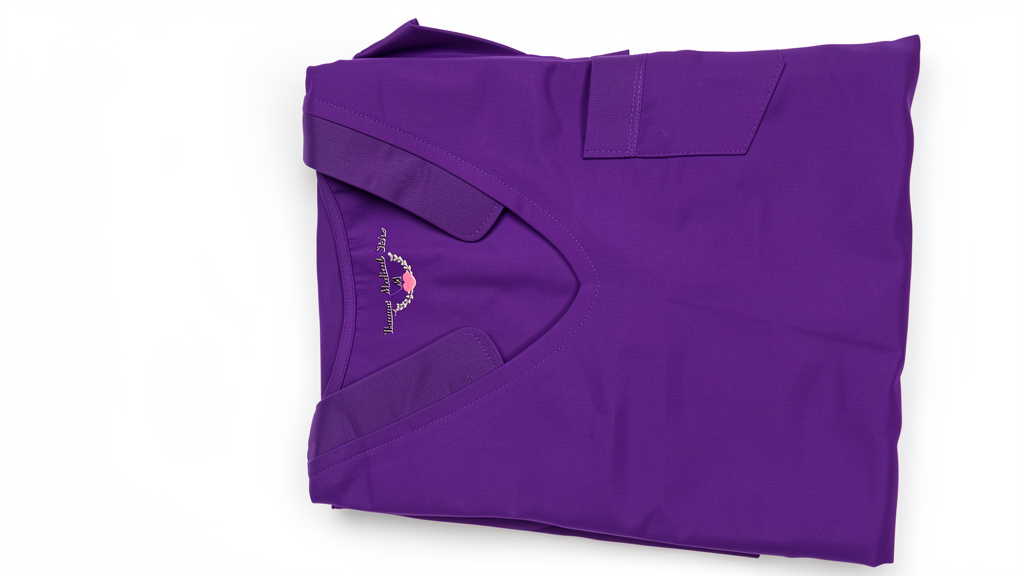 Uniforme morado Antifluido rígido