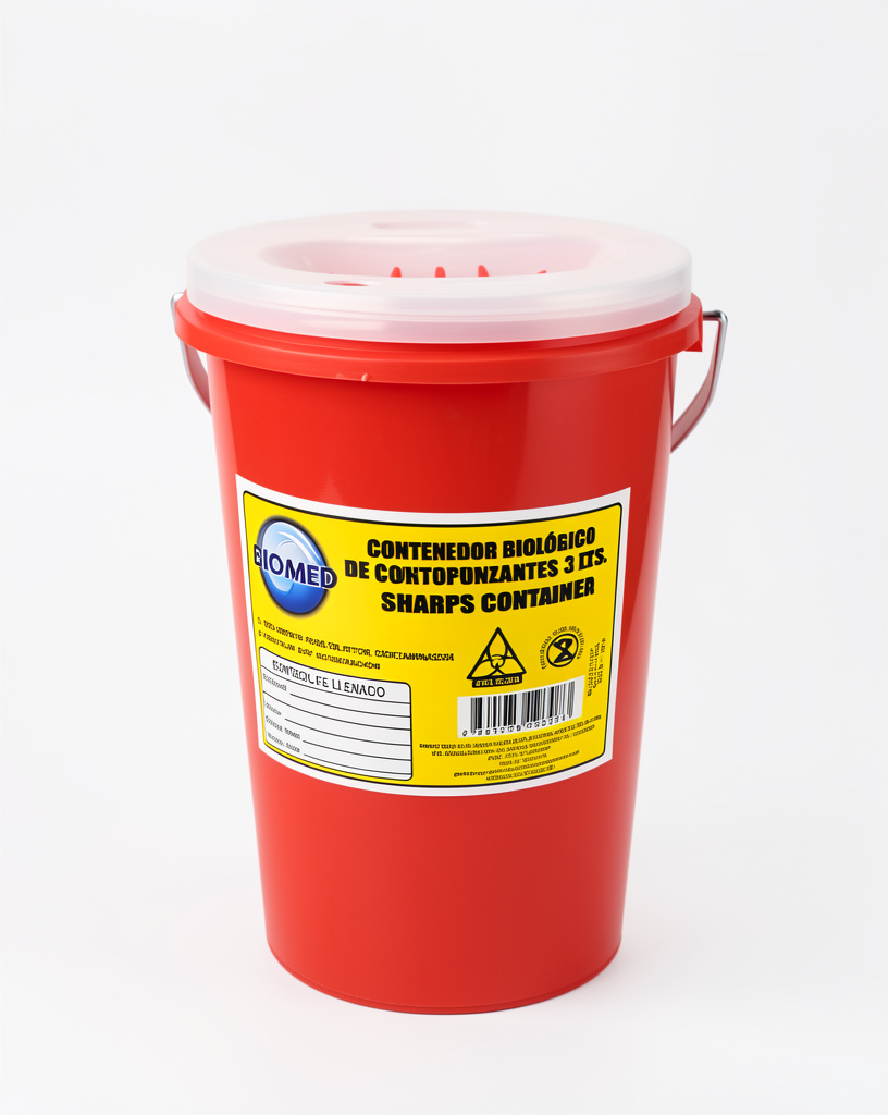 Contenedor biológico 3L