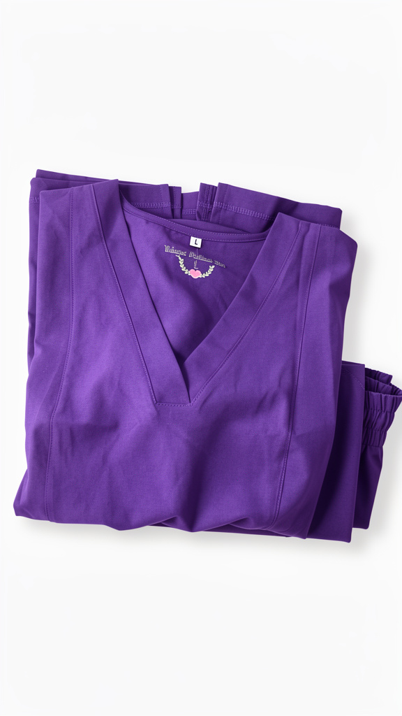 Uniforme morado enfermeria