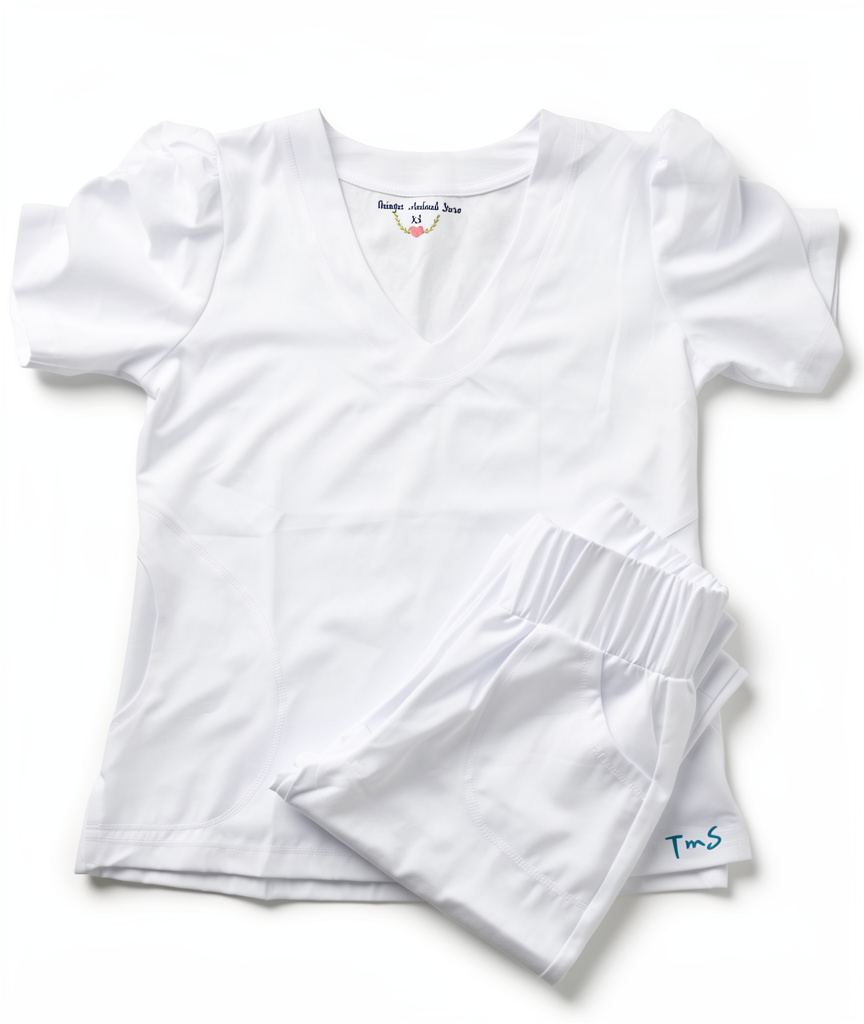 Uniforme blanco médico  Antifluido stresh