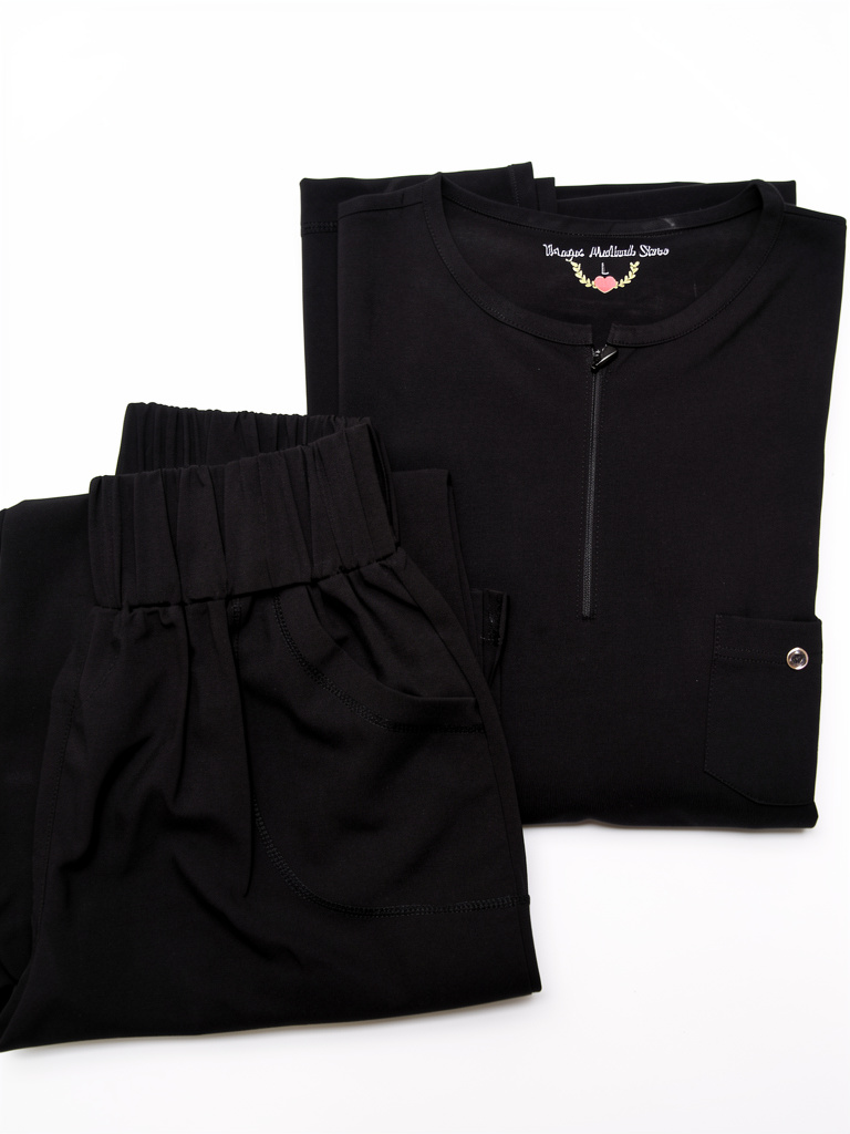 uniforme negro Antifluido stresh