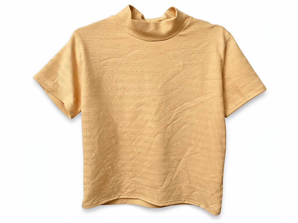 Remera media polera Talle XL marrón