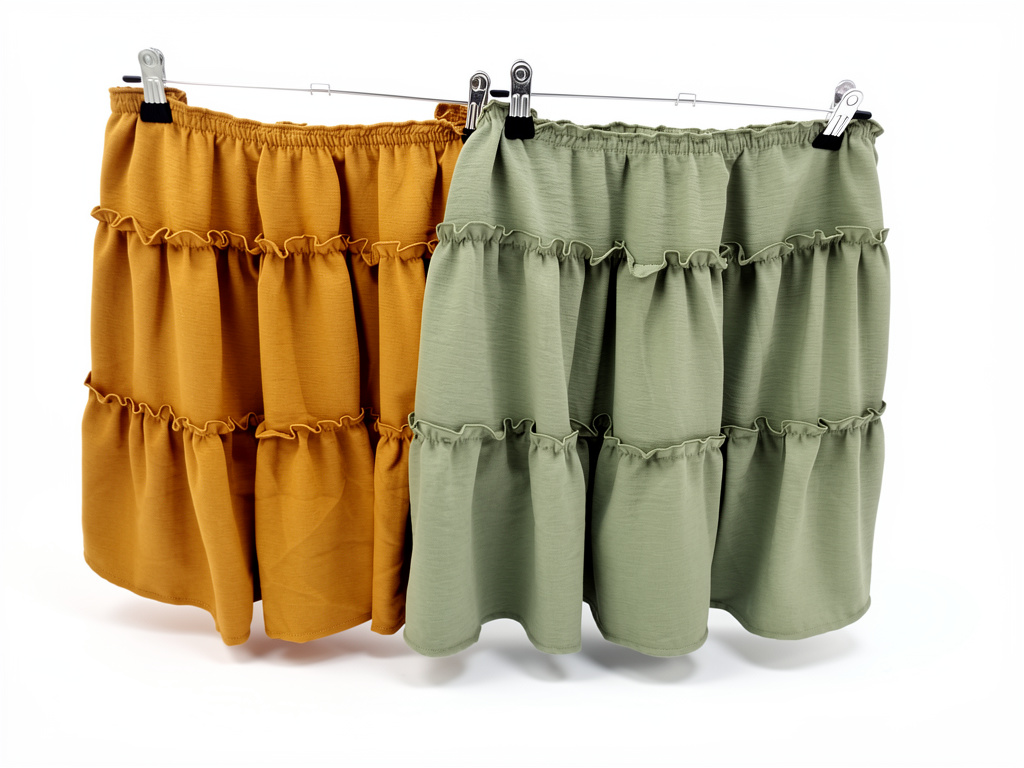 Short Pollera Volados