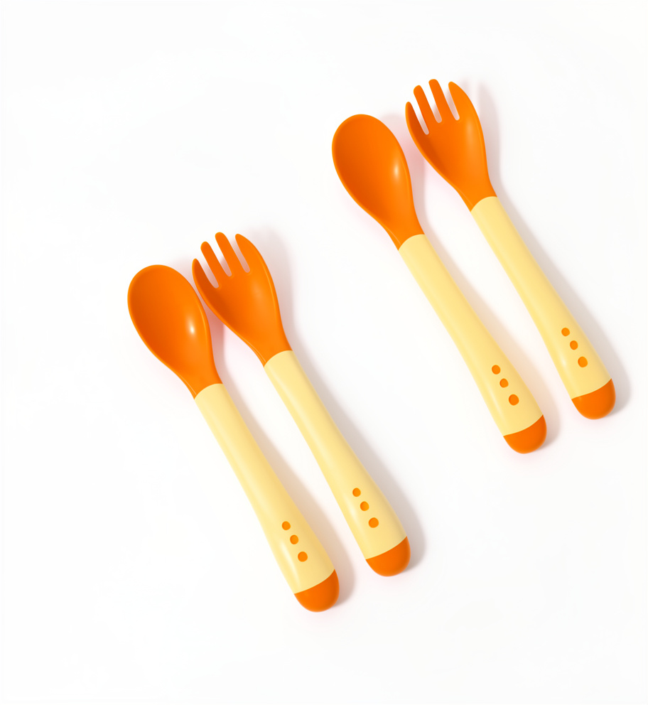 #15… Set cuchara y tenedor con sensor temperatura