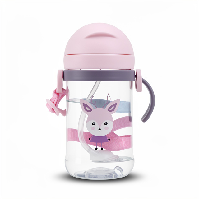 #10… Botella agua 350ml con bombilla