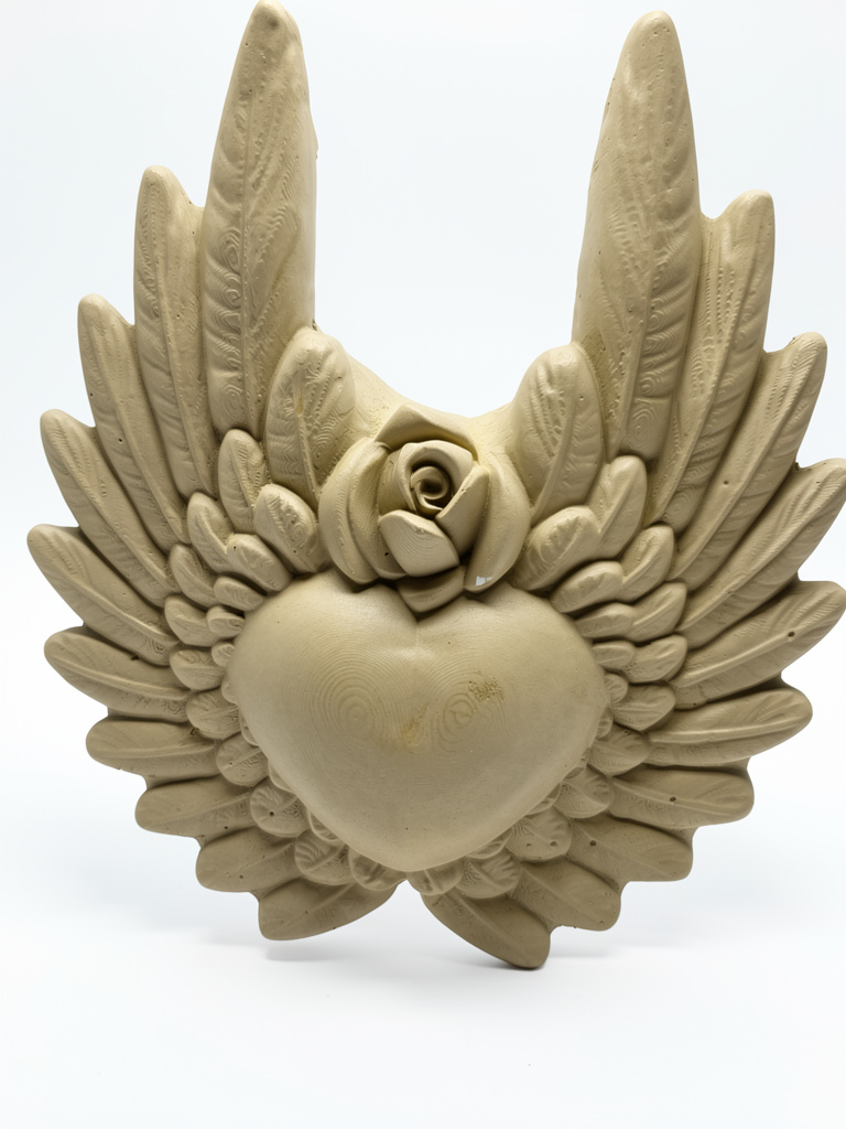 Corazón de Ziña, con Rosa alado