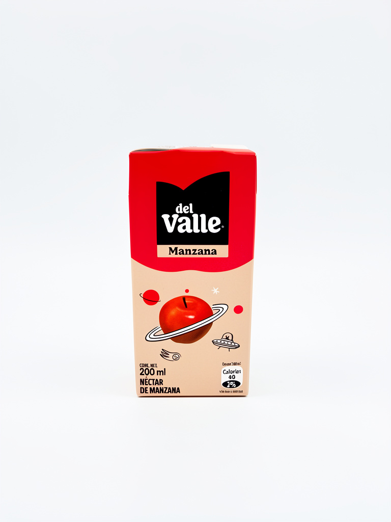Jugo manzana 200ml del valle