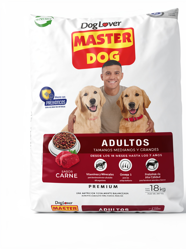 Camida de perro x kilo MasterDog