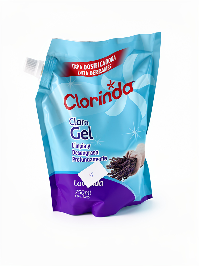 Clorinda 750ml cloro gel lavanda