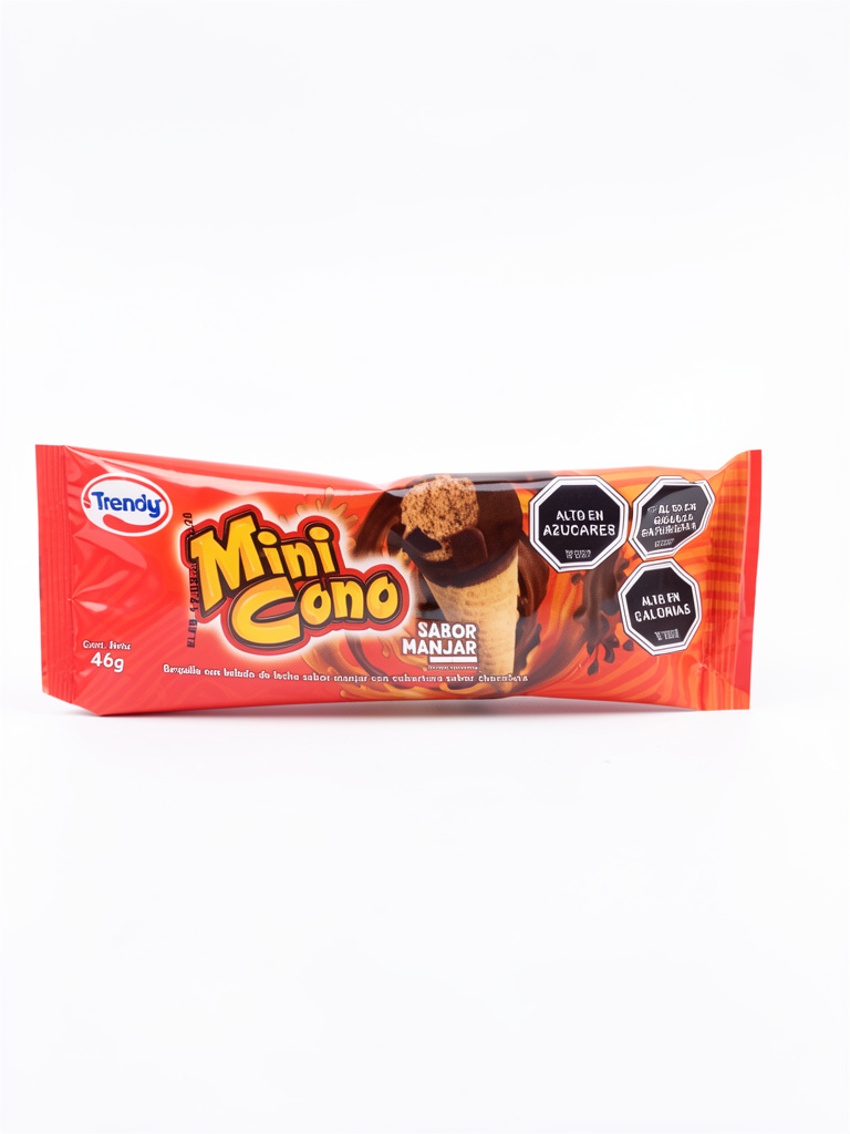 Trendy Mini Cono sabor manjar 46g