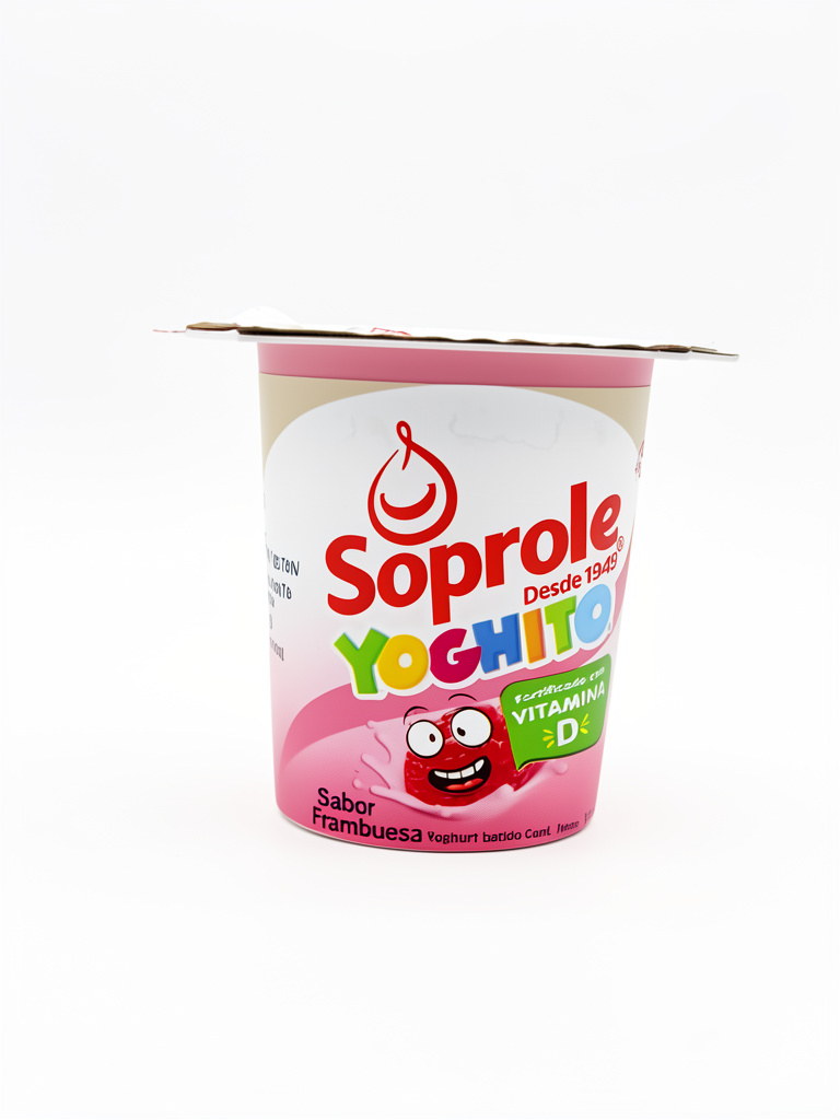 Yoghurt de frambuesa  yoghito 120g SOPROLE