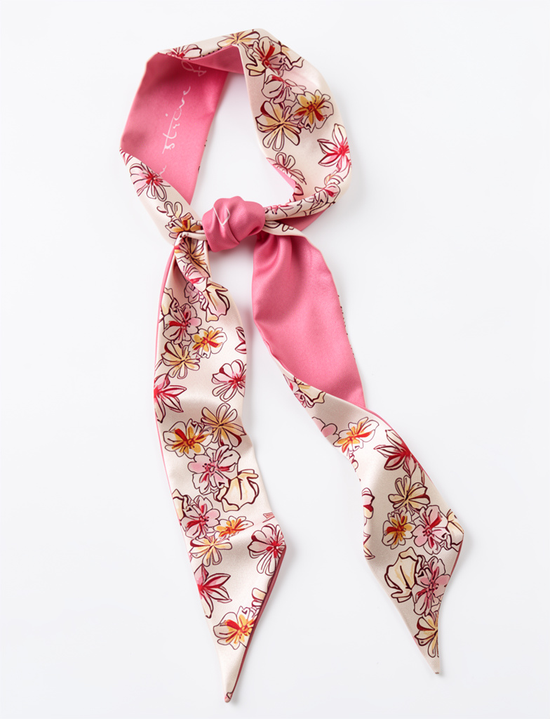 Mascada rosa floral