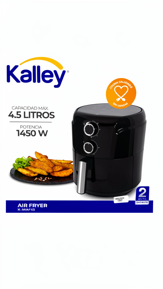 AIR FRYER KALLEY 4.5 LITROS