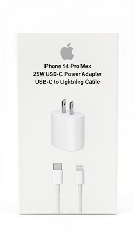 Cargador iPhone 25w y 20 y35 economico