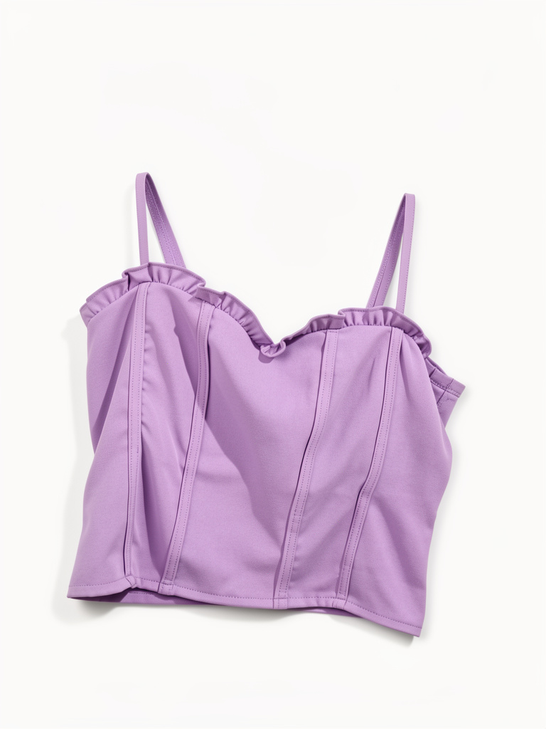 CROP TOP LILA