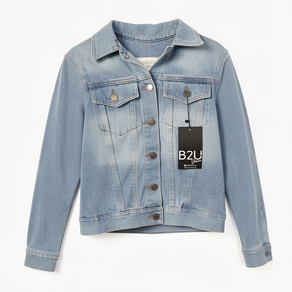 CHAQUETA B2U DE JEANS RIGIDA TALLA S