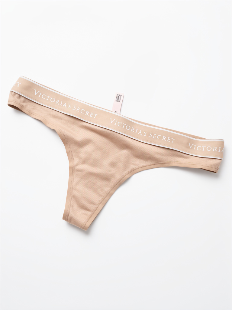 HILO VICTORIA SECRET TALLA M BEIGE